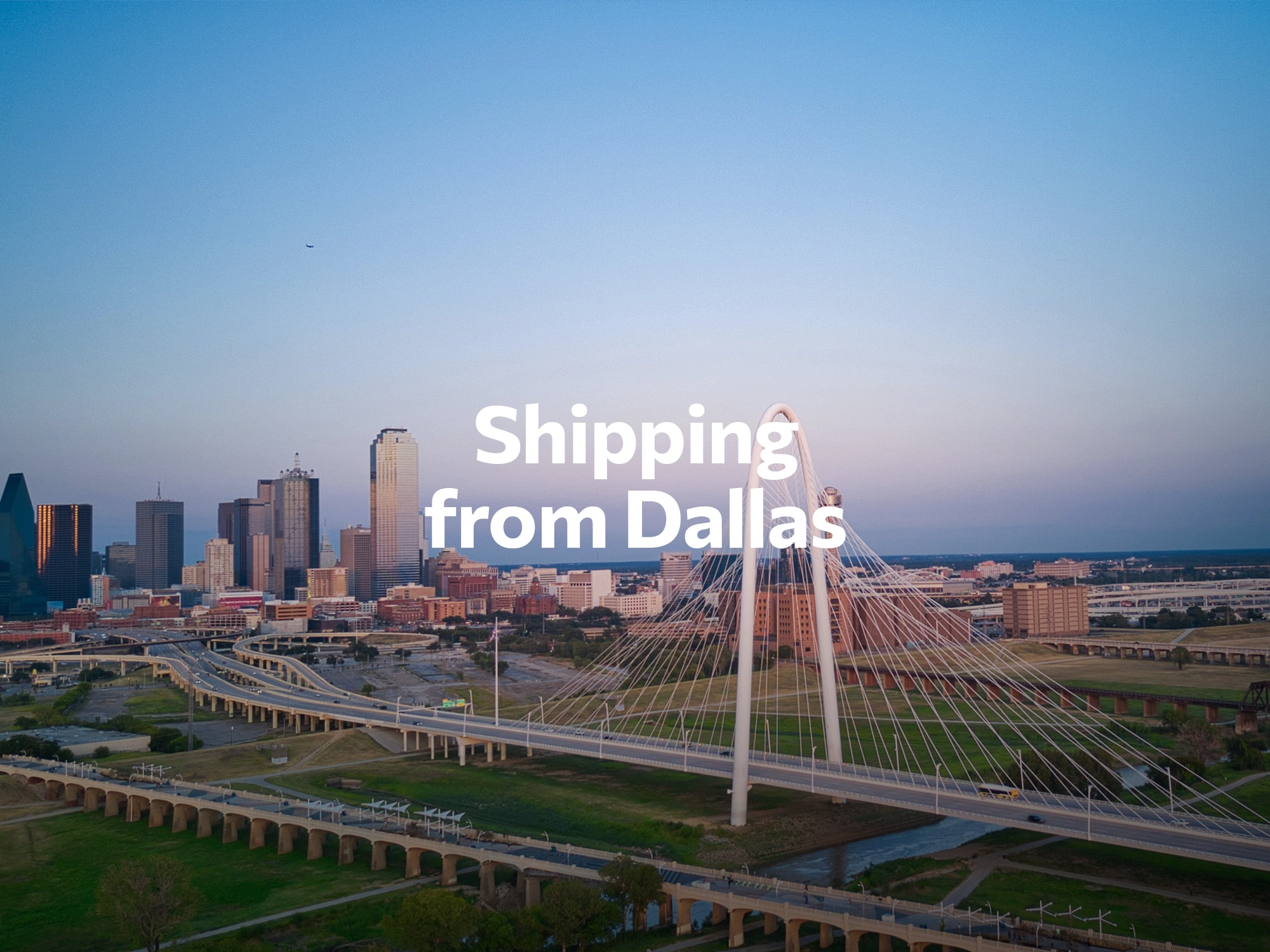 Shipping company from Dallas, freight rates for FTL and LTL shipping in Dallas