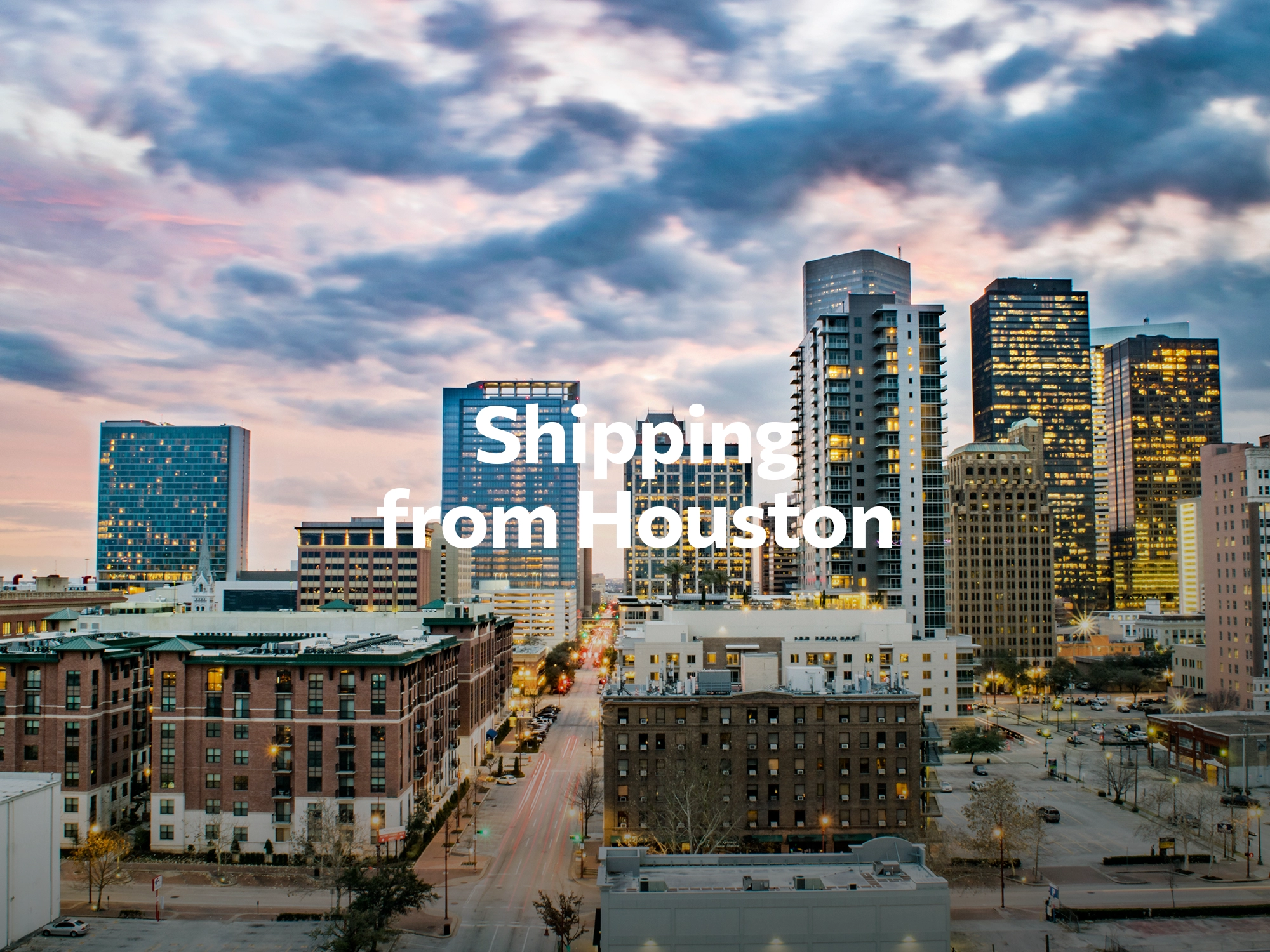 Shipping company from Houston, freight rates for FTL and LTL shipping in Houston