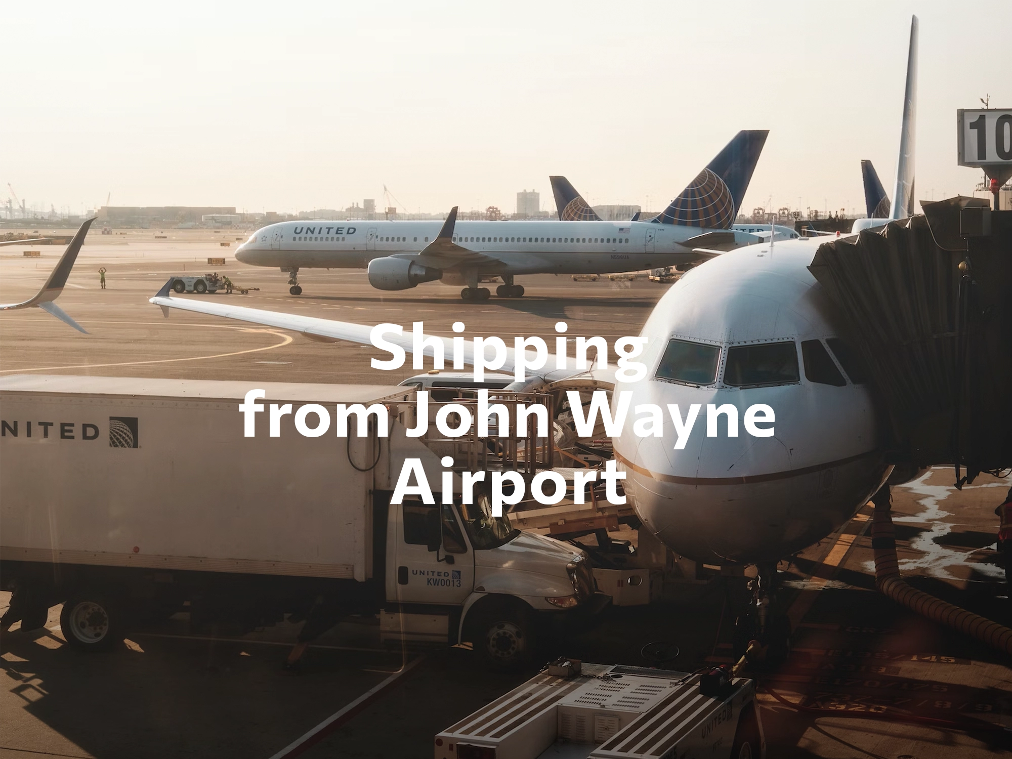 Shipping company from John Wayne Airport — Orange County