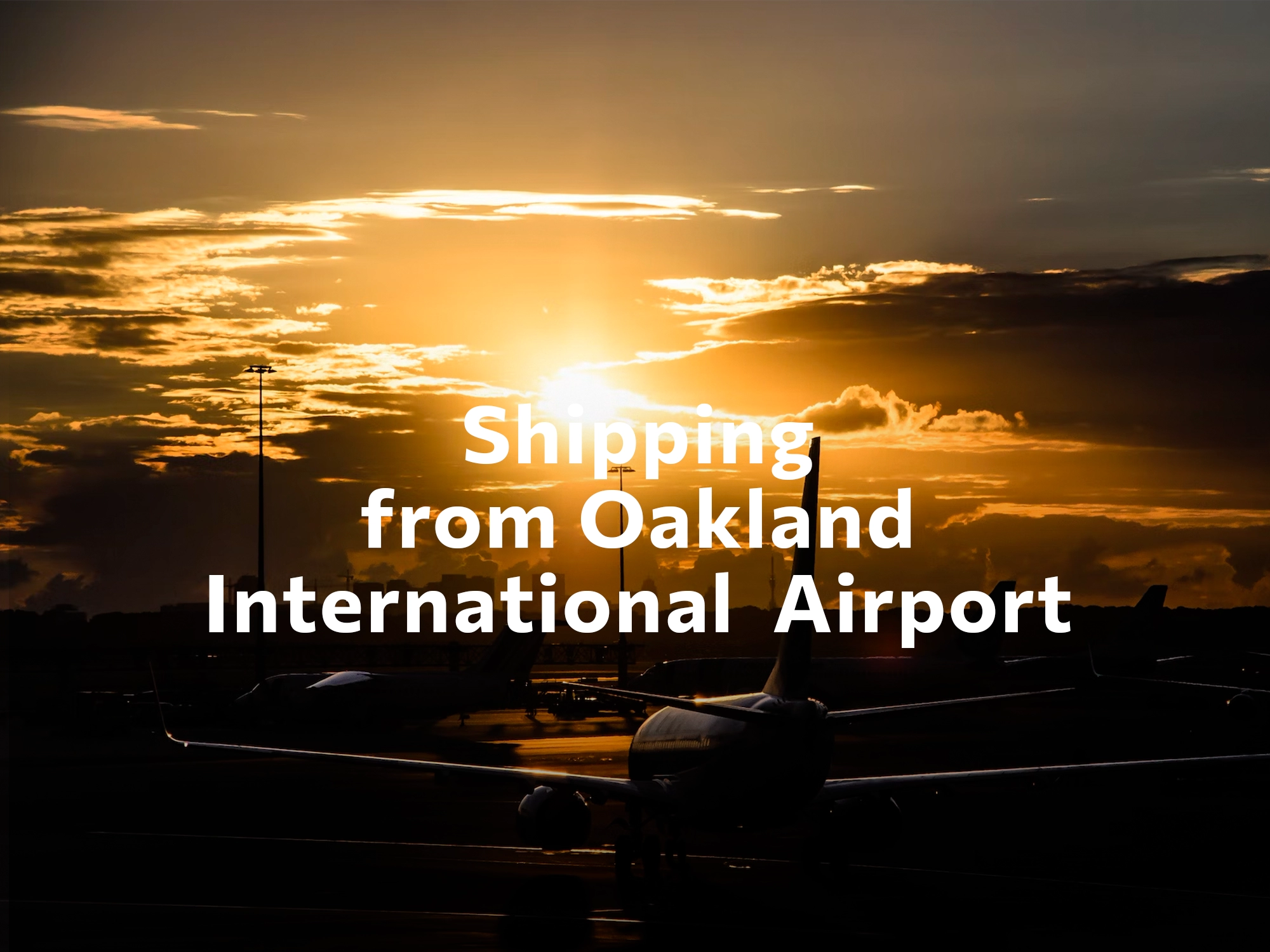 Shipping company from Oakland International Airport