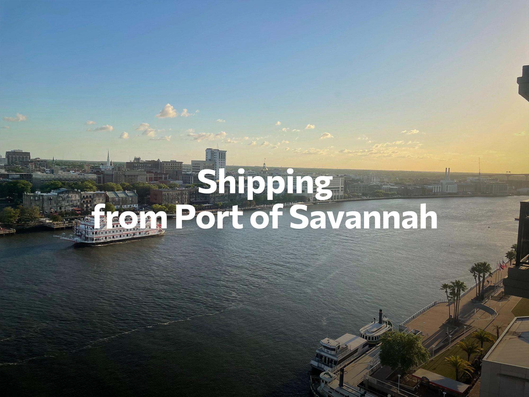 Shipping company from Port of Savannah