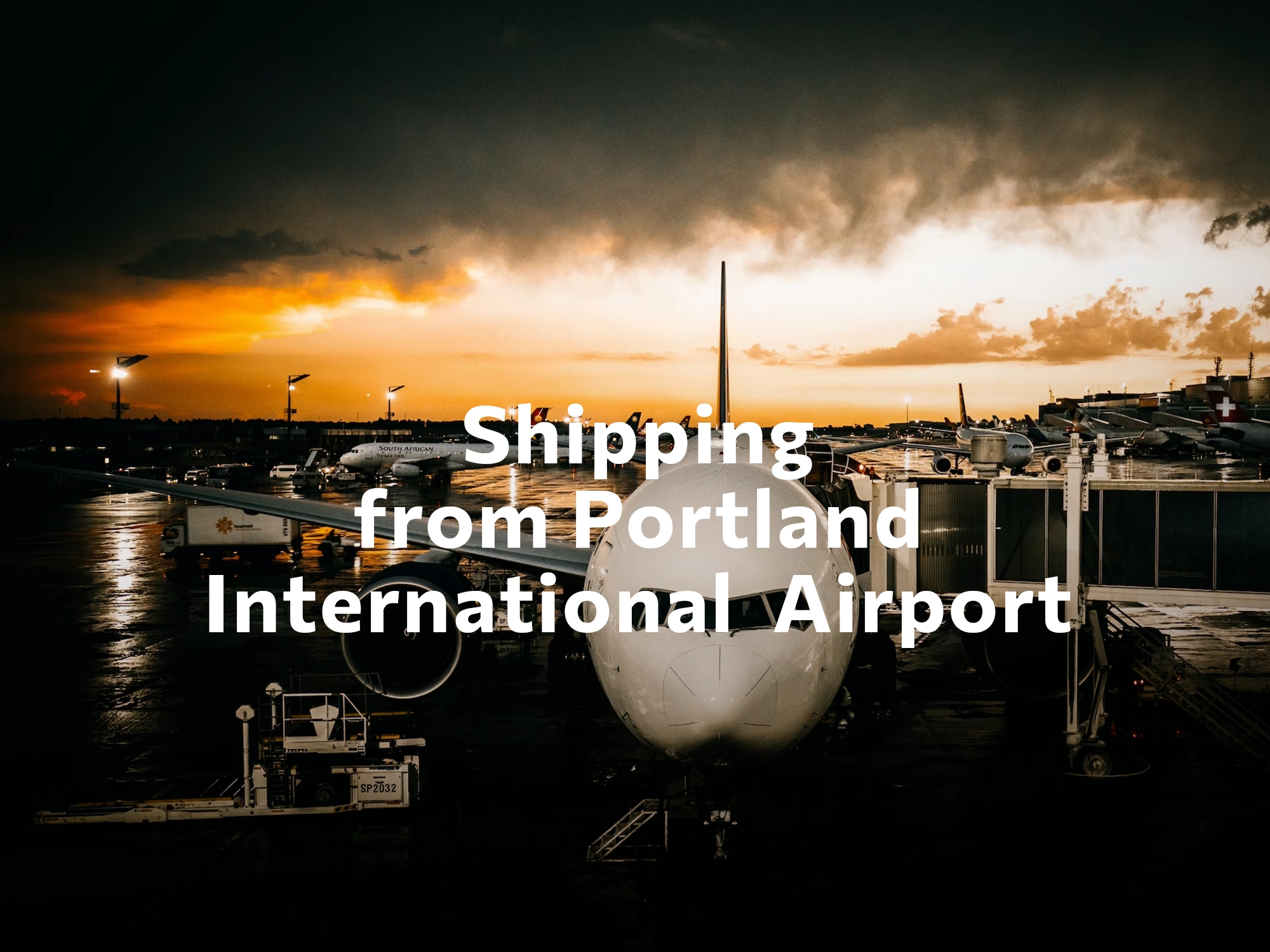Shipping company from Portland International Airport