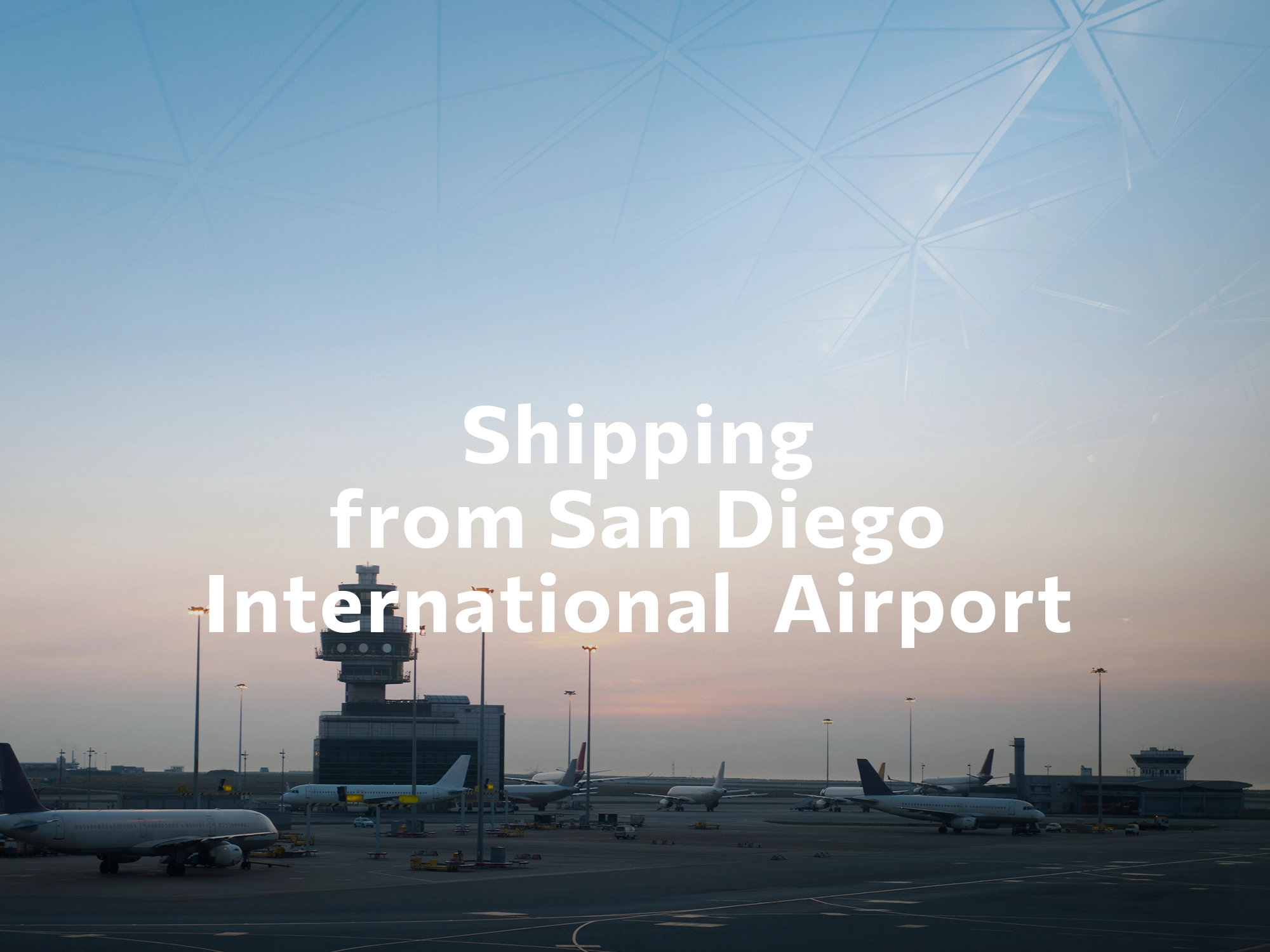 Shipping company from San Diego International Airport
