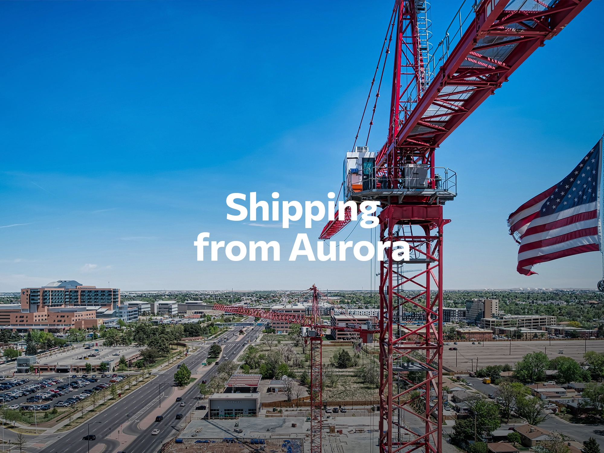 Shipping company from Aurora, freight rates for FTL and LTL shipping in Aurora