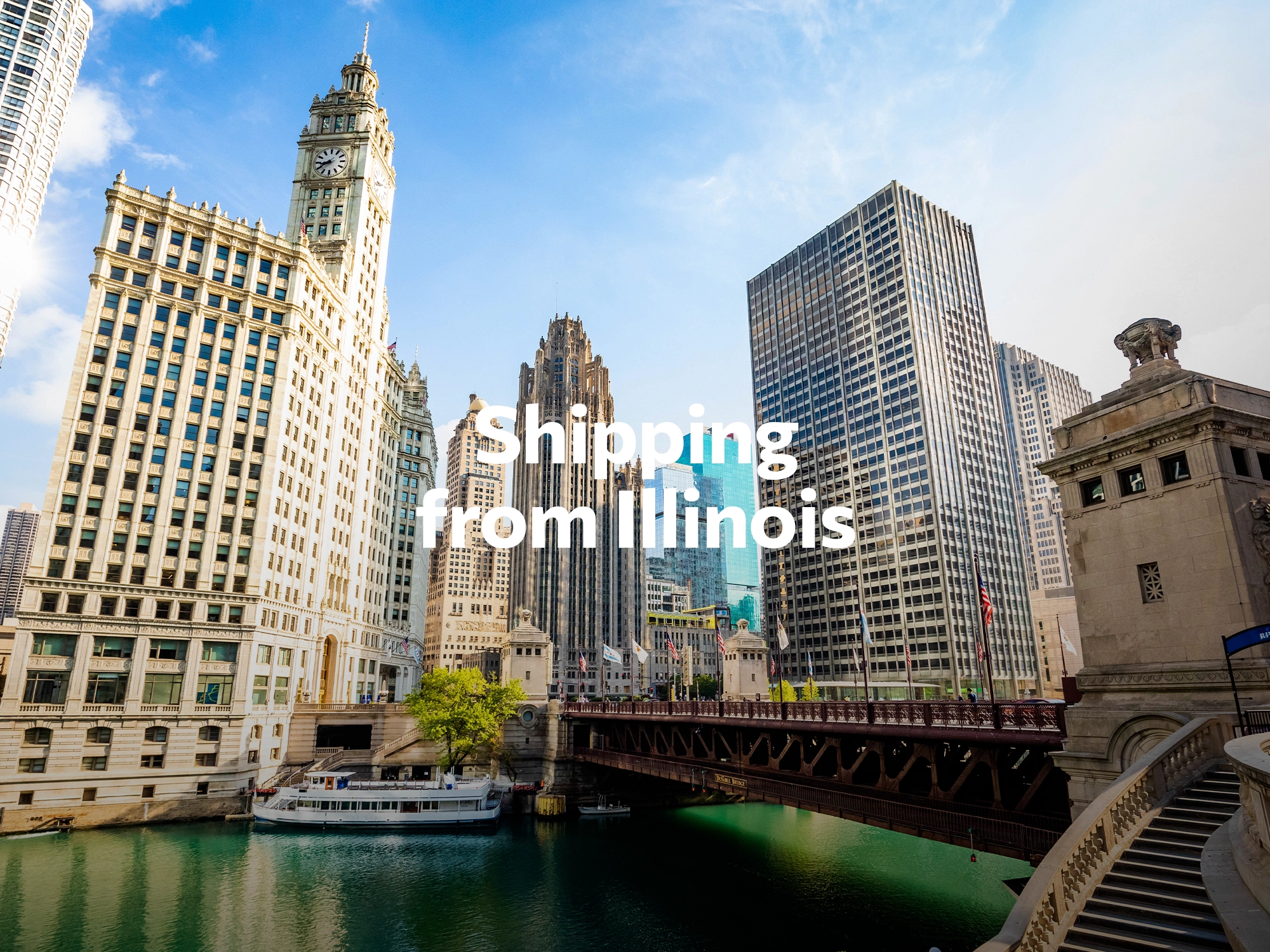 Shipping company from Illinois, freight rates for FTL and LTL shipping in Illinois