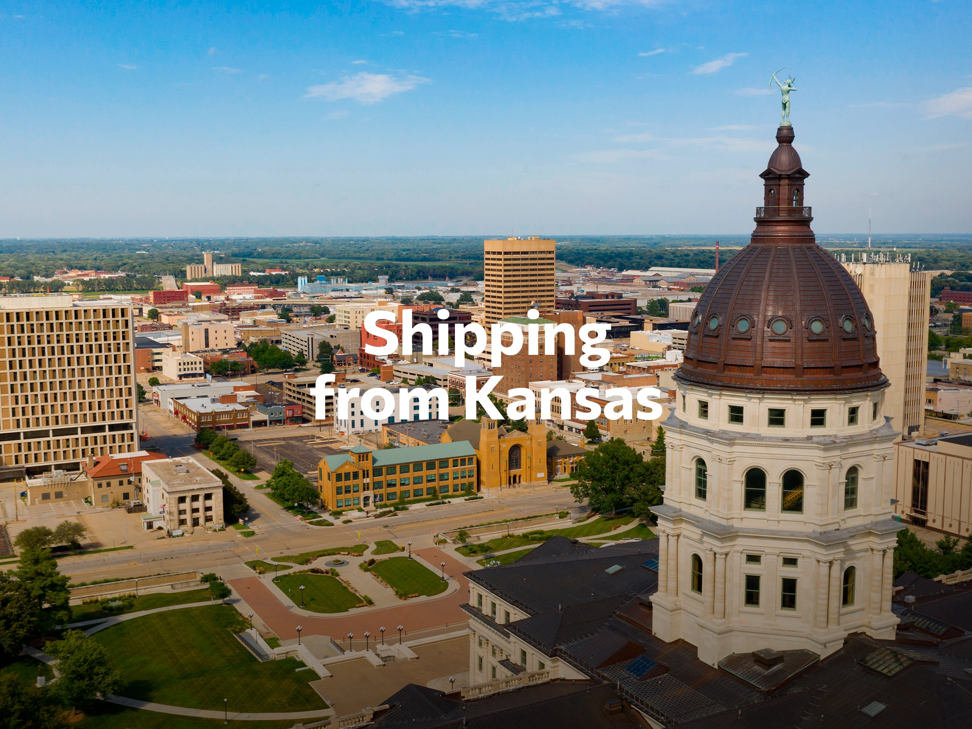 Shipping company from Kansas, freight rates for FTL and LTL shipping in Kansas