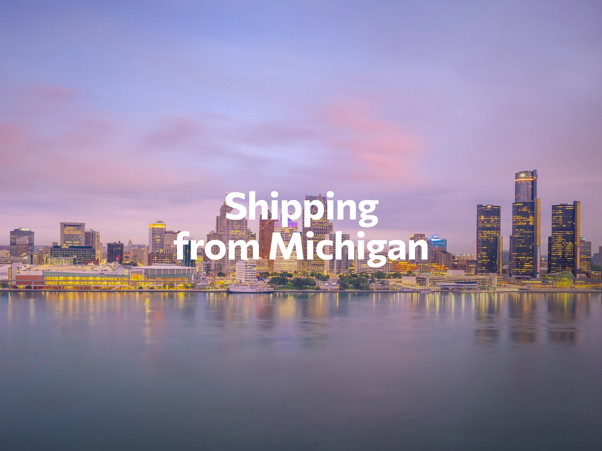 Shipping company from Michigan, freight rates for FTL and LTL shipping in Michigan