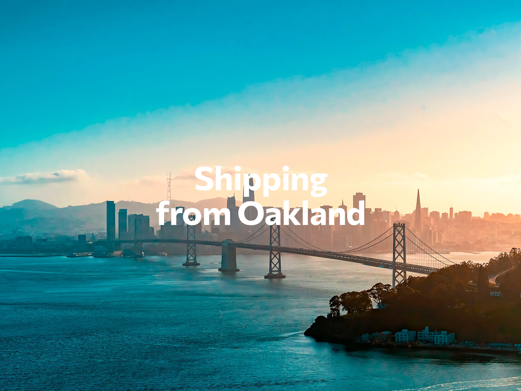 Shipping company from Oakland, freight rates for FTL and LTL shipping in Oakland
