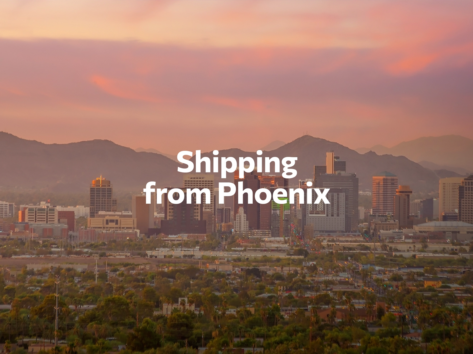 Shipping company from Phoenix, freight rates for FTL and LTL shipping in Phoenix