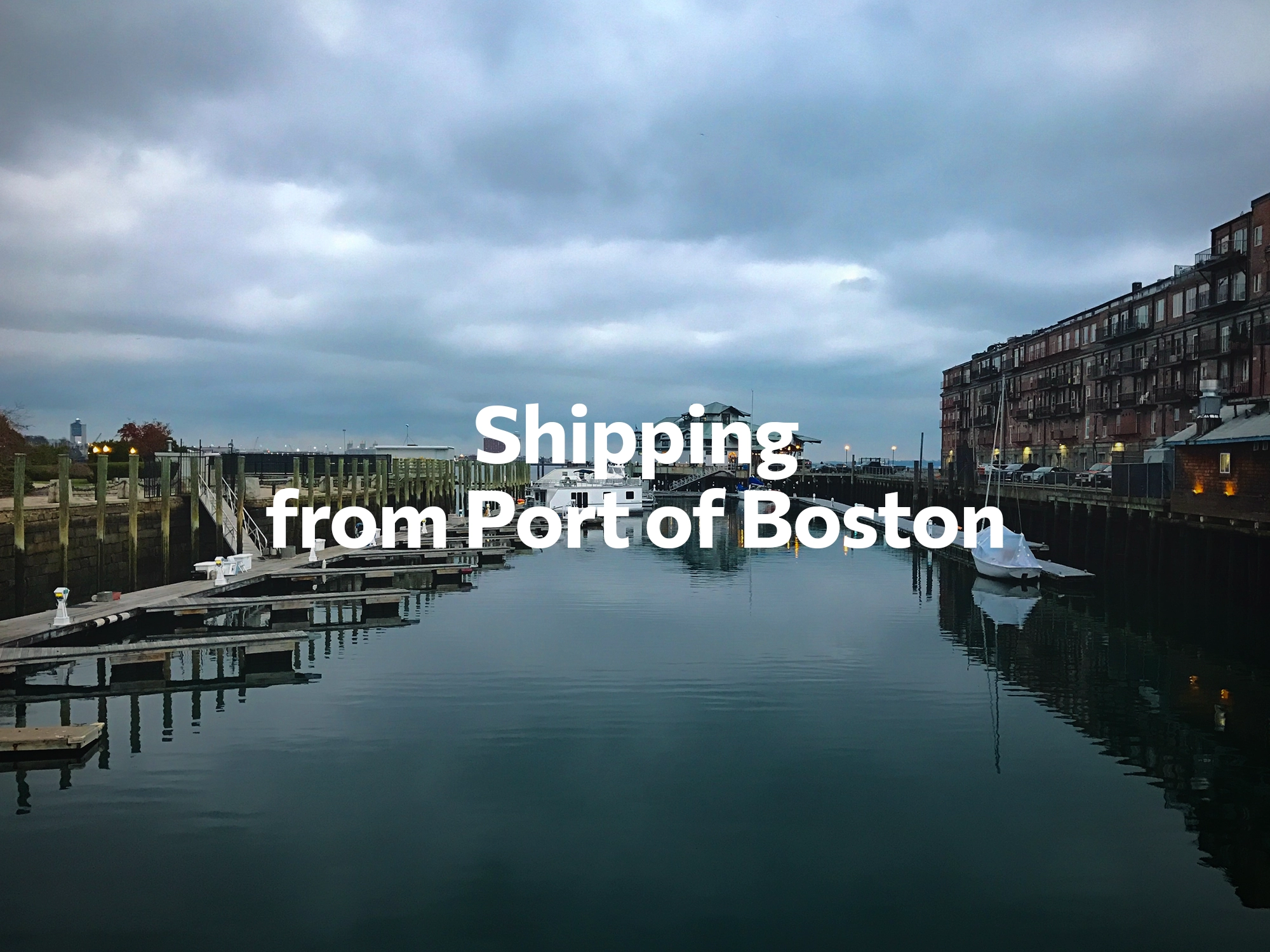 Shipping company from Port of Boston, freight rates for FTL and LTL shipping in Port of Boston