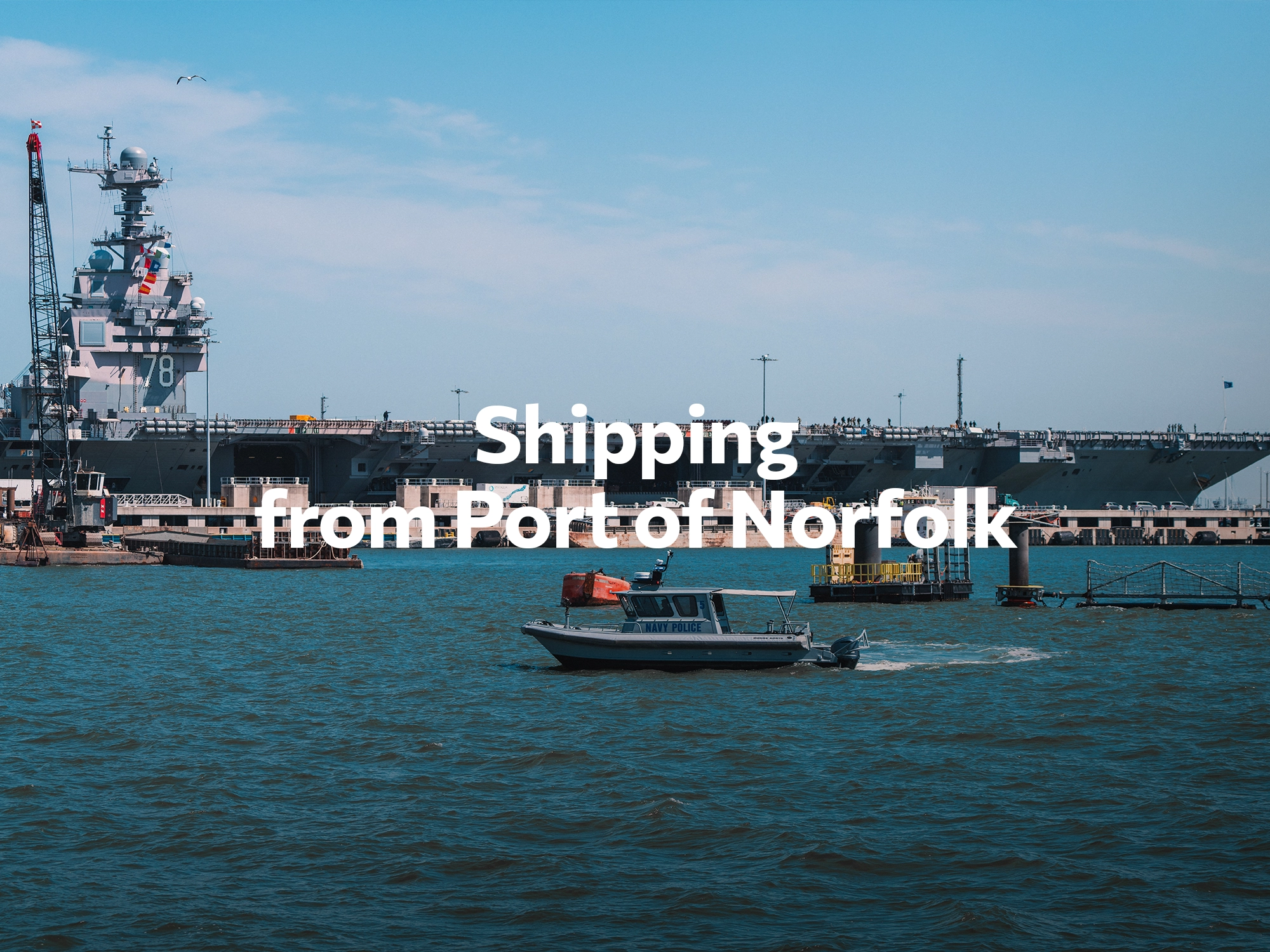Shipping company from Port of Norfolk, freight rates for FTL and LTL shipping in Port of Norfolk