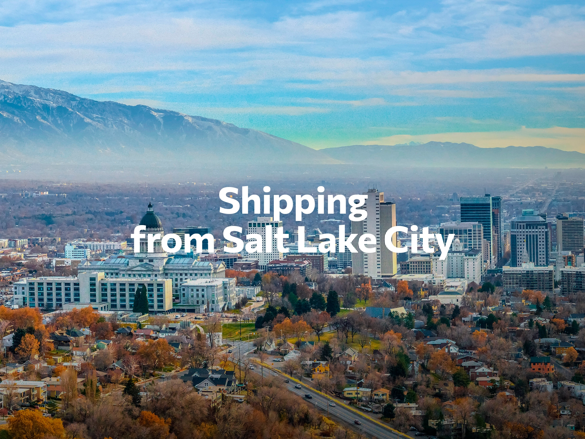 Shipping company from Salt Lake City, freight rates for FTL and LTL shipping in Salt Lake City