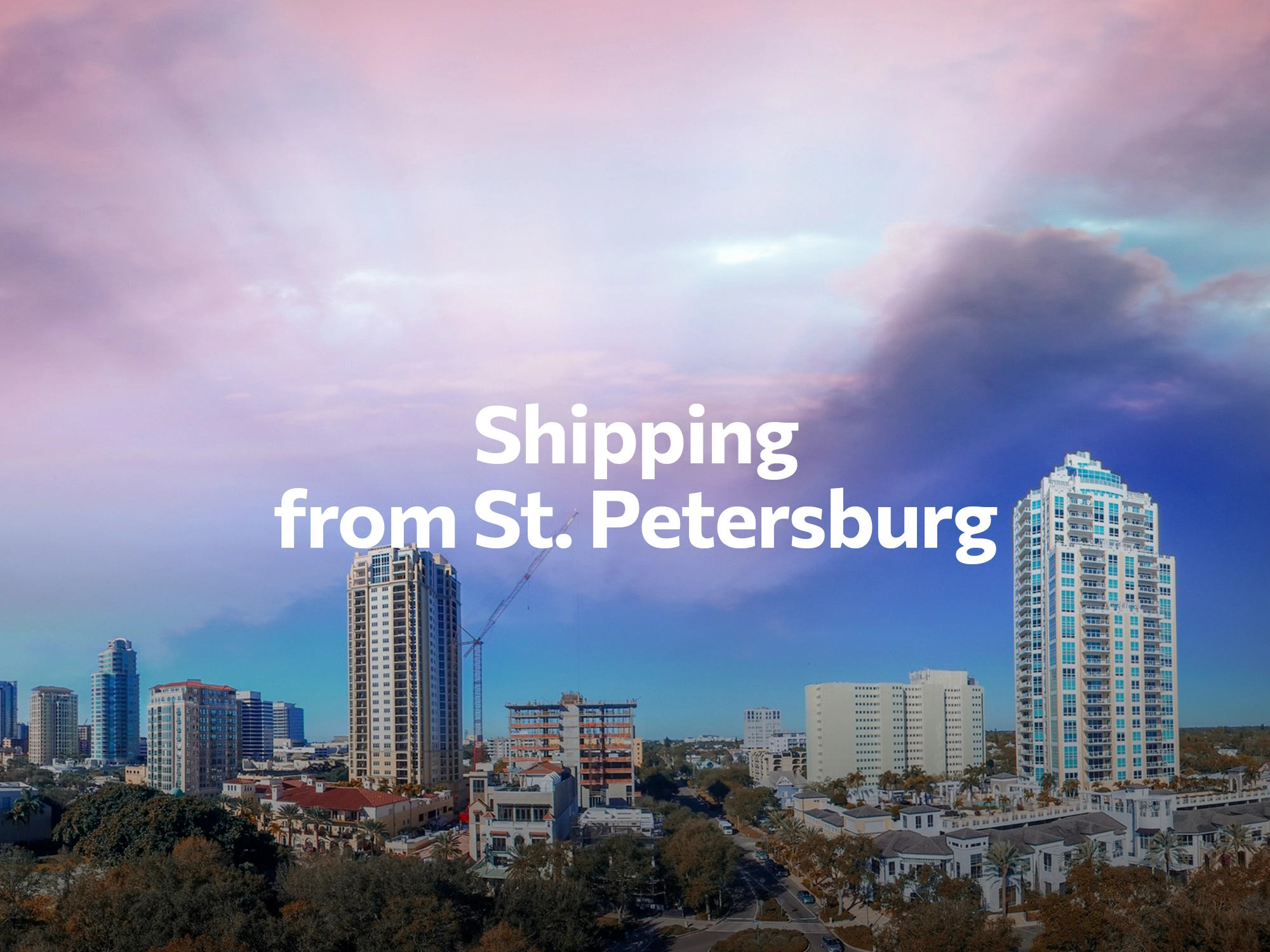Shipping company from St. Petersburg, freight rates for FTL and LTL shipping in St. Petersburg